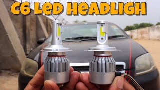 Best H4 C6 Led Headlights Ever For Your Bike Scooter Cars 😍 [upl. by Clintock]