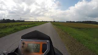 KTM 990 Super Duke Acceleration 0  190 kmh [upl. by Abbot]