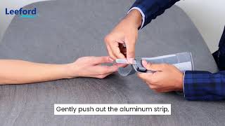 How to use and Recover Faster with Leeford Thumb Spica Splint Support [upl. by Anjanette]