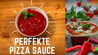 Pizzasauce 🍅 🌱 nach Original italienischen Rezept [upl. by Anitac579]