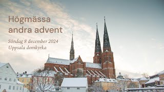 Direktsänd högmässa på andra advent [upl. by Kubiak881]