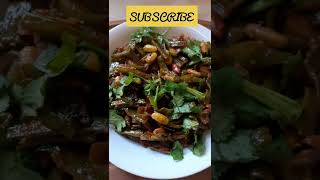 Dolichos BeansGhevdyachi Bhaji quick and easy recipe shorts [upl. by Ahsimrac]