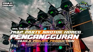 DJ PENGANGGURAN MASDHO VERSI TRAP BLEYER NROTOK  YANG LAGI VIRAL 2024  by zakila Project [upl. by Erasaec]