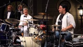 Drum Battle Thilo Wolf and Harry Reischmann 2016 in Munich with Rock the Big Band [upl. by Weissberg368]