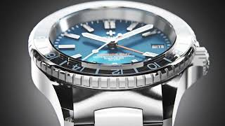 Venezianico Nereide GMT 39 quality yet affordable automatic GMT watch [upl. by Ahasuerus]