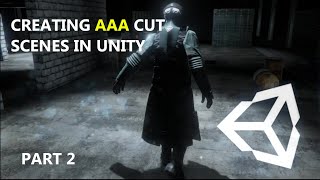 CREATING AMAZING AAA CUT SCENES IN UNITY USING CINEMACHINE TIMELINE AND VR CAPTURE PART 2 [upl. by Dinnie]