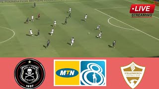 🔴Orlando Pirates vs Stellenbosch  Todays LIVE Match Streaming  MTN8 Cup Final 202425 [upl. by Schargel]