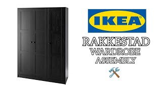 IKEA RAKKESTAD Wardrobe Assembly [upl. by Dragoon]