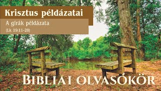 OLVASÓKÖR Krisztus példázatai  A gírák példázata  Reisinger János [upl. by Aneerehs786]