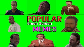 4K  POPULAR GREEN SCREEN MEMES FOR EDITING  NO COPYRIGHT  popular greenscreen memes [upl. by Nikos]