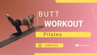 Get Voluminous and Shapely Hips8 MIN BUTT WORKOUTPilatesFitness [upl. by Eide111]