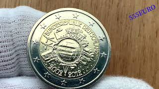 2 euro 2002 2012 Germany 6000000 [upl. by Chaney181]