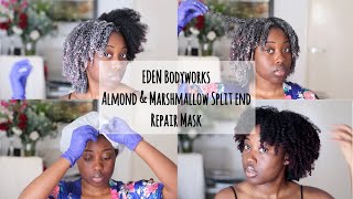 EDEN Bodyworks Almond and Marshmallow Split End Repair Mask  This is so slept on [upl. by Donal7]