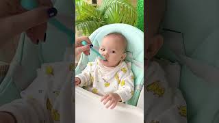 Prepare to feed the baby with this silicone soft spoon for water feeding cute babyproducts [upl. by Anabelle571]