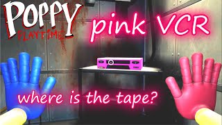 where is the pink cassette  poppy playtime chapter 1  gameplay 31 [upl. by Thomey]