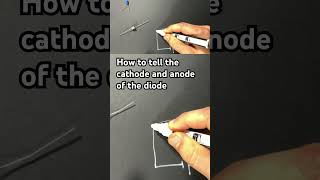 How to determine the polarity anode and cathode of a diode [upl. by Bendicta]