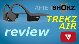 Auriculares que NO SE PONEN EN LA OREJA AFTERSHOKZ TREKZ AIR  Review español 2019 [upl. by Nyer]