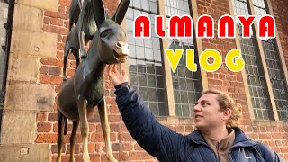 45 EUROYA ALMANYAYA GİTTİMALMANYA VLOG HAMBURGBREMEN [upl. by Aisek556]