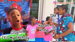 Aunty NnekaNwogu almost RUINED his birthday We didn’t EXPECT this [upl. by Con938]