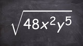 Simplify a radical expression with variables [upl. by Aikit140]