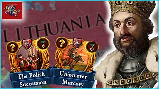 PU Over The 2 STRONGEST NATIONS  EU4 Lithuania Guide [upl. by Iover]