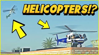 They ADDED HELICOPTERS in PERRIS California Roblox [upl. by Osugi]