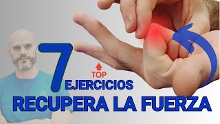 EJERCICIOS para RECUPERAR la FUERZA 💪 de los DEDOS FISIOTERAPIA [upl. by Ruben]