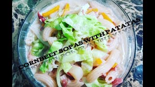 cornbeef sopas with patatas [upl. by Repard]