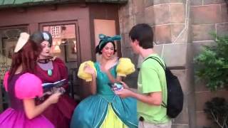 Cameron V proposes to Drizella Tremaine WDW [upl. by Alimhaj]