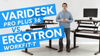 VARIDESK Pro Plus 36 vs Ergotron WorkFitT Which is best for me [upl. by Surat]