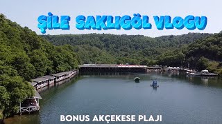 Şile Saklıgöl Vlogu  Saklıgöl Gezisi  Akçakese Plajı [upl. by Esinad887]