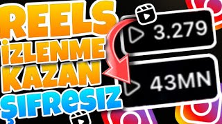 İNSTAGRAM REELS İZLENME HİLESİ 2023  Şifresiz  Ücretsiz Reels İzlenme Hilesi İnstagram [upl. by Nur]