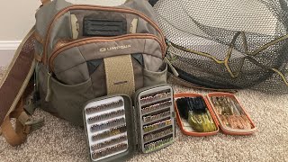 Fly Fishing Chest Pack Set Up [upl. by Aihsenyt513]