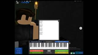 Monday Theme EASY  Roblox Piano SHEET [upl. by Yadroc]