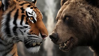 Siberian Tiger vs Grizzly Bear Who Would Win in a Fight [upl. by Feliza791]