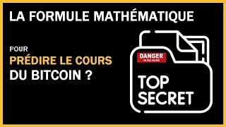 🚨ALERTE  La formule mathématique pour prédire le cours du bitcoin et le prix des cryptos [upl. by Gnay448]