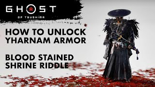 BloodStained Shrine Solution How to Unlock Bloodborne Armor in Iki Island Ghost of Tsushima [upl. by Eniamrej]