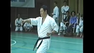 Hangetsu Kata  Hiroshi Shirai shotokan [upl. by Einnal762]