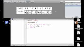 C Programming on the Mac L21  Intro to fgets and text string details [upl. by Aseefan]