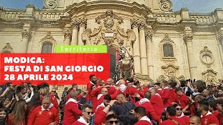 Modica Festa Di San Giorgio 2024 [upl. by Nagek]