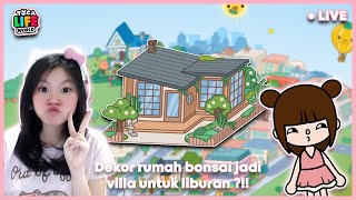 13 DECOR BONSAI BUILDING JADI VILLA AESTHETIC  TOCA LIFE WORLD INDONESIA [upl. by Spratt]