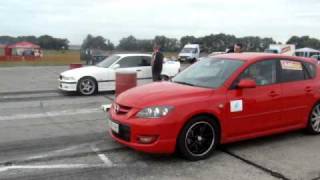 Mazda 3 MPS vs BMW M3 E36 [upl. by Amata]