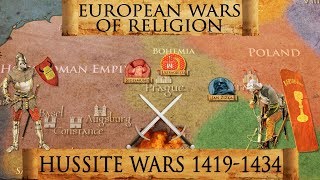 Battle of Lipany  Hussite Wars 14191434  European Wars of Religion DOCUMENTARY [upl. by Veradi]