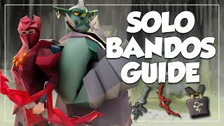 Solo Bandos Door Method For ZERO Damage  OSRS GWD Bowfa Guide [upl. by Letsirhc]