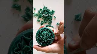 Soap Carving a flower idea แกะสลักสบู่ขั้นพื้นฐานง่ายๆ ソープカービング作り方 howto動画 soapcarving タイカービング [upl. by Silliw225]