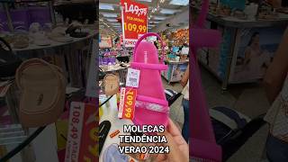 TENDÊNCIAS PARA O VERAO  SANDÁLIAS MOLECAS PRO VERÃO 2024 [upl. by Esma75]