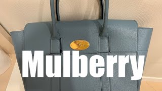 Haul Mulberry Bayswater Tote•멀버리 베이스워터 리뷰 [upl. by Atiuqihc]