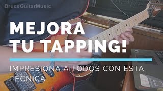 Mejora tu TAPPING con estos tres licks  Guitarra eléctrica [upl. by Mirisola801]