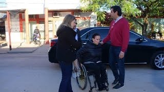 Gabriela Michetti y Rogelio Frigerio fueron al velorio de la esposa y el hijo menor de Luis Naidenof [upl. by Walburga755]