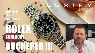 ROLEX schluckt BUCHERER Die Sensation des Jahres und ihre Konsequenzen Ein Luxify Spezial [upl. by Hackney737]